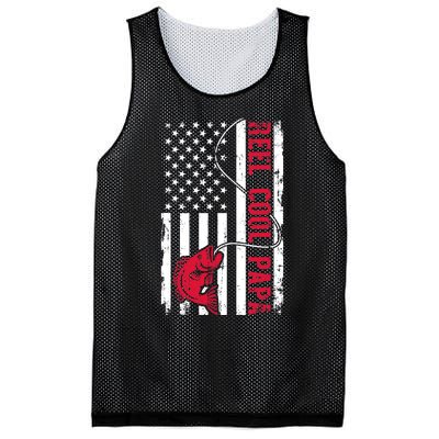 Fishing reel cool papa Mesh Reversible Basketball Jersey Tank