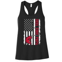 Fishing reel cool papa Women's Racerback Tank