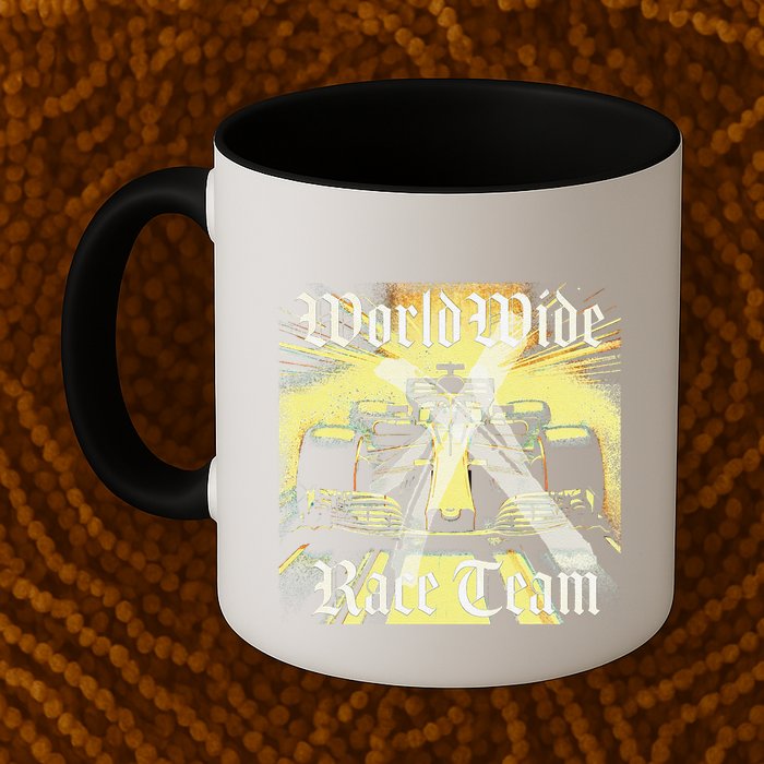 Formula Race Car Single Seat Fast Circuit Bahrain 1 Champion Mug