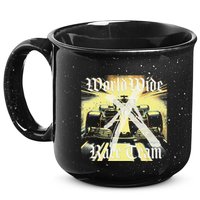 Formula Race Car Single Seat Fast Circuit Bahrain 1 Champion 15oz Campfire Ceramic Mug