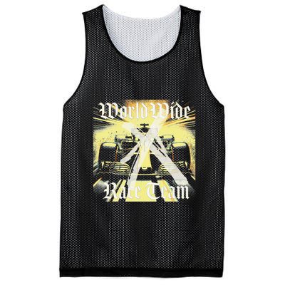 Formula Race Car Single Seat Fast Circuit Bahrain 1 Champion Mesh Reversible Basketball Jersey Tank