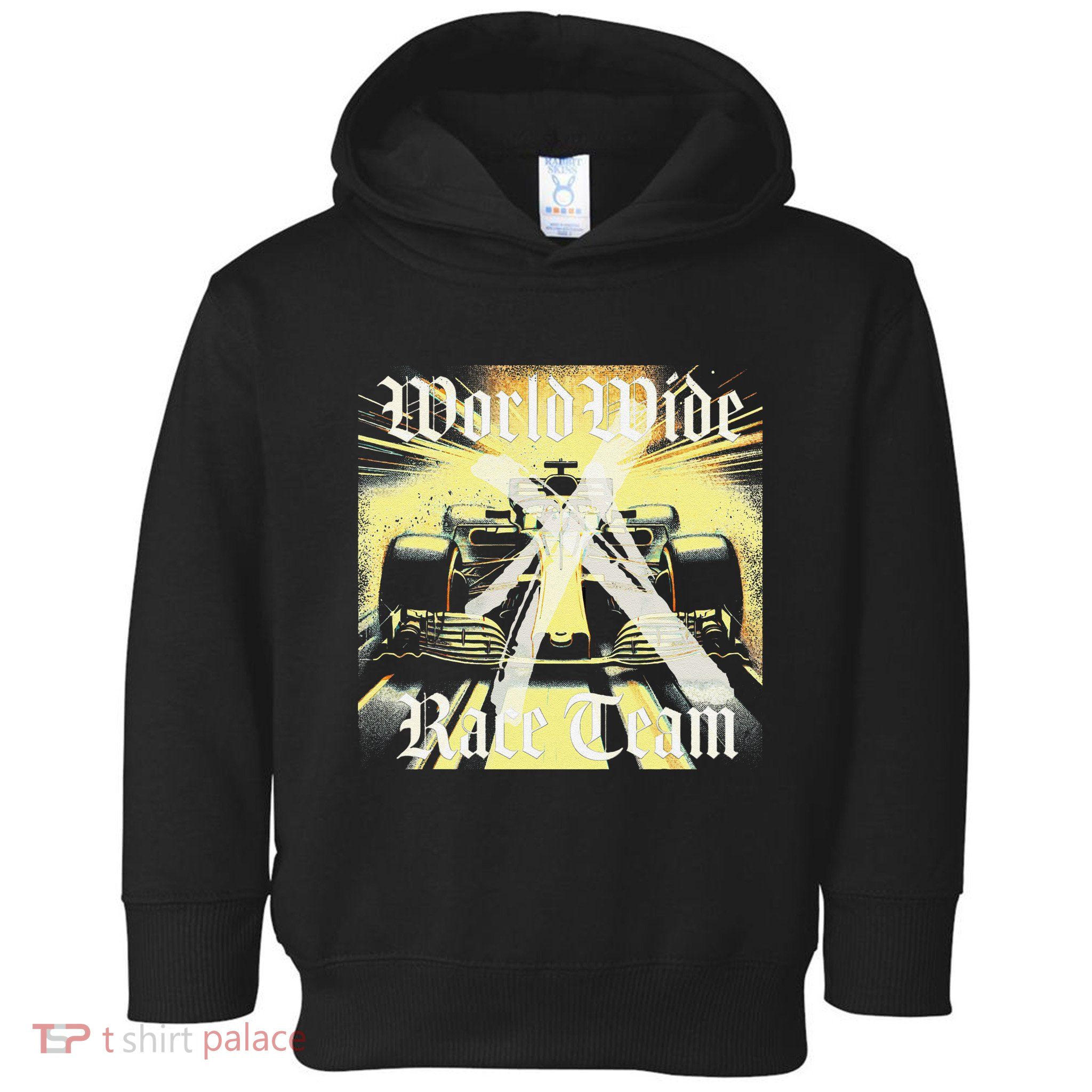 Formula Race Car Single Seat Fast Circuit Bahrain 1 Champion Toddler Hoodie