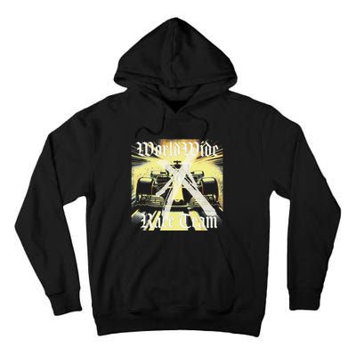 Formula Race Car Single Seat Fast Circuit Bahrain 1 Champion Tall Hoodie