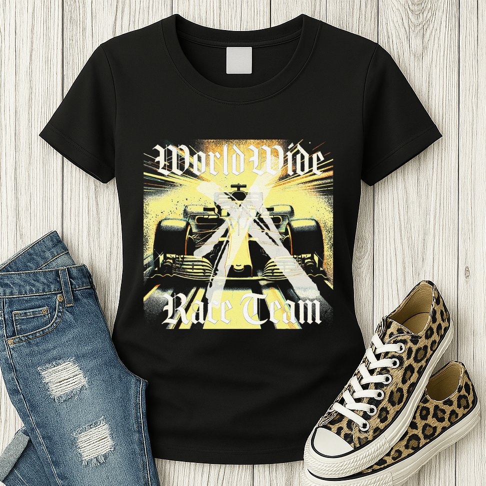 Formula Race Car Single Seat Fast Circuit Bahrain 1 Champion Womens T-Shirt