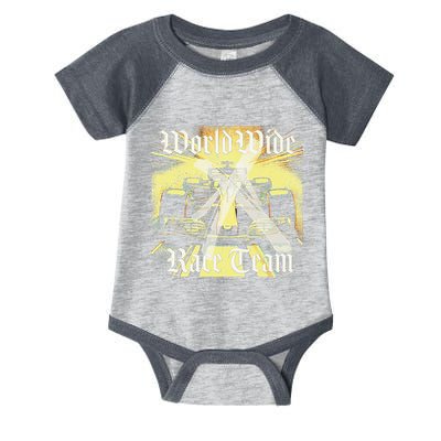 Formula Race Car Single Seat Fast Circuit Bahrain 1 Champion Infant Baby Jersey Bodysuit