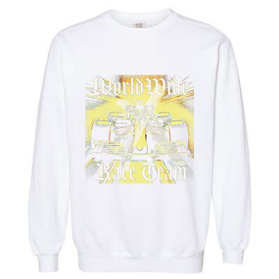 Formula Race Car Single Seat Fast Circuit Bahrain 1 Champion Garment-Dyed Sweatshirt