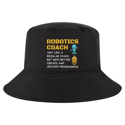 Funny Robotics Coach Definition Robot Combat Gift Cool Comfort Performance Bucket Hat