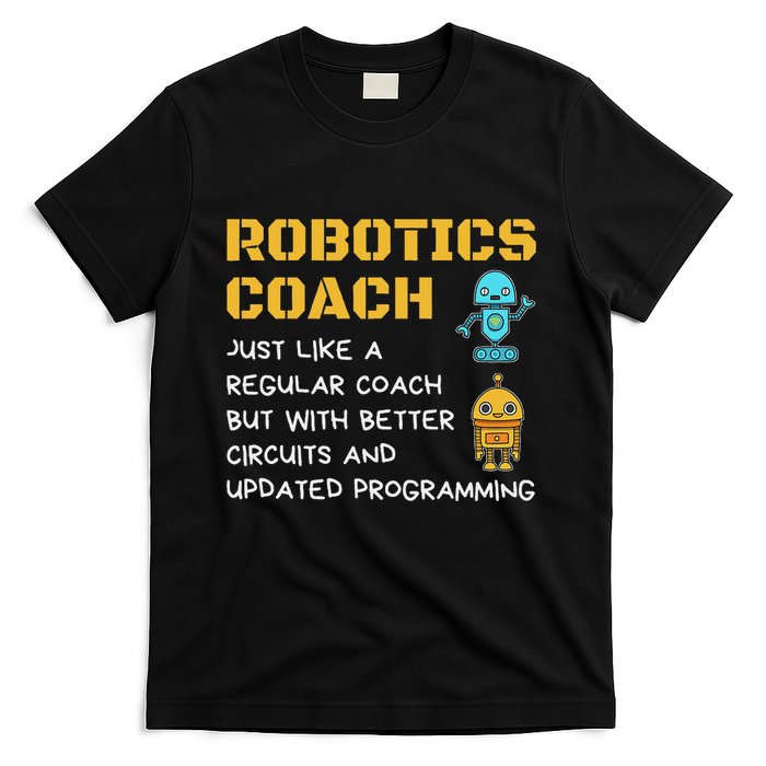 Funny Robotics Coach Definition Robot Combat Gift T-Shirt