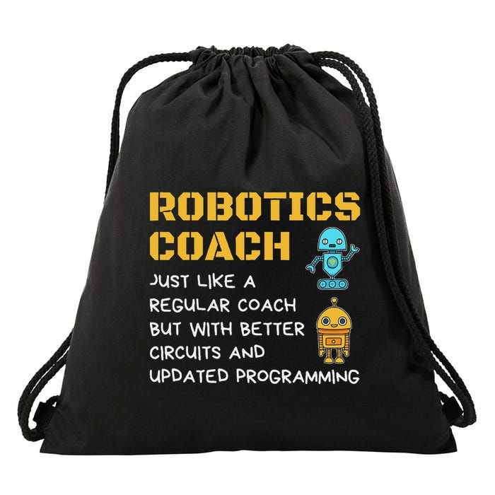 Funny Robotics Coach Definition Robot Combat Gift Drawstring Bag