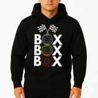 Formula Racing Car Box Box Box Radio Call To PitBox Car Race Formula Racing Hoodie