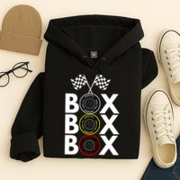 Formula Racing Car Box Box Box Radio Call To PitBox Car Race Formula Racing Hoodie