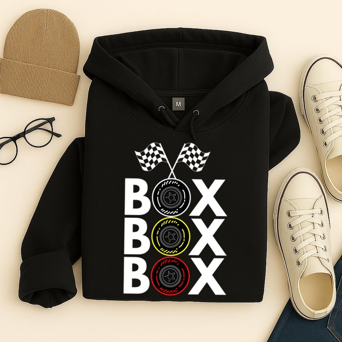 Formula Racing Car Box Box Box Radio Call To PitBox Car Race Formula Racing Hoodie