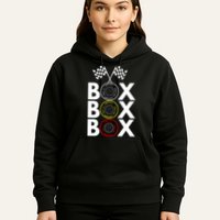 Formula Racing Car Box Box Box Radio Call To PitBox Car Race Formula Racing Hoodie