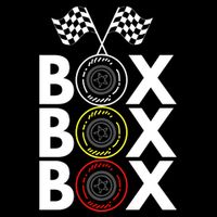 Formula Racing Car Box Box Box Radio Call To PitBox Car Race Formula Racing Hoodie