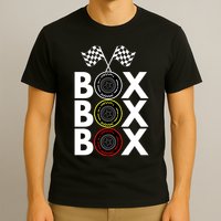 Formula Racing Car Box Box Box Radio Call To PitBox Car Race Formula Racing T-Shirt