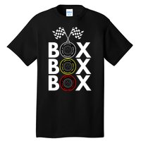 Formula Racing Car Box Box Box Radio Call To PitBox Car Race Formula Racing Tall T-Shirt