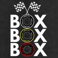 Formula Racing Car Box Box Box Radio Call To PitBox Car Race Formula Racing Crop Fleece Hoodie