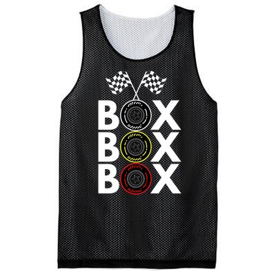 Formula Racing Car Box Box Box Radio Call To PitBox Car Race Formula Racing Mesh Reversible Basketball Jersey Tank