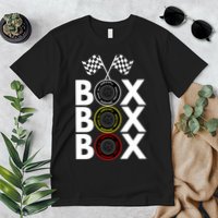 Formula Racing Car Box Box Box Radio Call To PitBox Car Race Formula Racing Premium T-Shirt