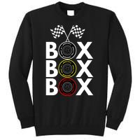 Formula Racing Car Box Box Box Radio Call To PitBox Car Race Formula Racing Tall Sweatshirt