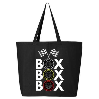 Formula Racing Car Box Box Box Radio Call To PitBox Car Race Formula Racing 25L Jumbo Tote