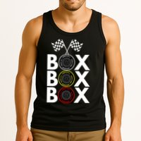 Formula Racing Car Box Box Box Radio Call To PitBox Car Race Formula Racing Tank Top