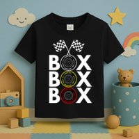 Formula Racing Car Box Box Box Radio Call To PitBox Car Race Formula Racing Toddler T-Shirt