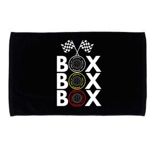 Formula Racing Car Box Box Box Radio Call To PitBox Car Race Formula Racing Microfiber Hand Towel