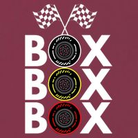 Formula Racing Car Box Box Box Radio Call To PitBox Car Race Formula Racing 16oz Travel Tumbler