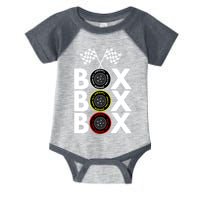 Formula Racing Car Box Box Box Radio Call To PitBox Car Race Formula Racing Infant Baby Jersey Bodysuit