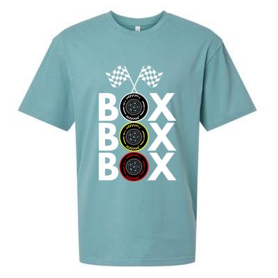 Formula Racing Car Box Box Box Radio Call To PitBox Car Race Formula Racing Sueded Cloud Jersey T-Shirt