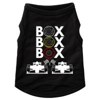 Formula Racing Car Box Box Box Formula Racing Radio Call To PitBox Car Race Doggie Tank