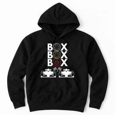 Formula Racing Car Box Box Box Formula Racing Radio Call To PitBox Car Race Hoodie