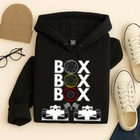 Formula Racing Car Box Box Box Formula Racing Radio Call To PitBox Car Race Hoodie