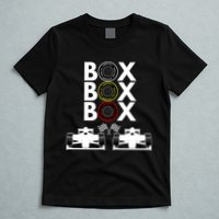 Formula Racing Car Box Box Box Formula Racing Radio Call To PitBox Car Race T-Shirt