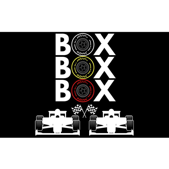 Formula Racing Car Box Box Box Formula Racing Radio Call To PitBox Car Race Bumper Sticker