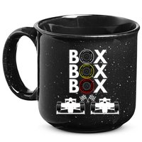 Formula Racing Car Box Box Box Formula Racing Radio Call To PitBox Car Race 15oz Campfire Ceramic Mug
