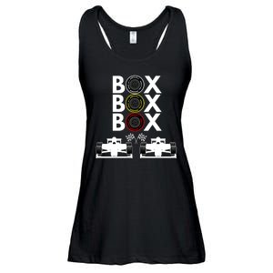 Formula Racing Car Box Box Box Formula Racing Radio Call To PitBox Car Race Ladies Essential Flowy Tank