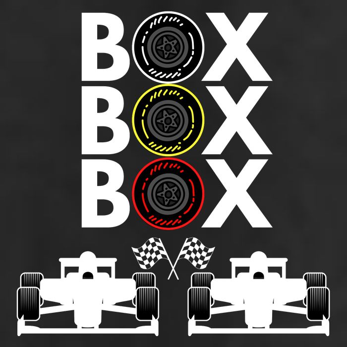 Formula Racing Car Box Box Box Formula Racing Radio Call To PitBox Car Race Crop Fleece Hoodie