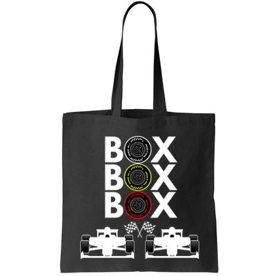 Formula Racing Car Box Box Box Formula Racing Radio Call To PitBox Car Race Bag