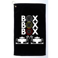 Formula Racing Car Box Box Box Formula Racing Radio Call To PitBox Car Race Golf Towel