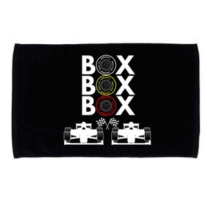 Formula Racing Car Box Box Box Formula Racing Radio Call To PitBox Car Race Microfiber Hand Towel