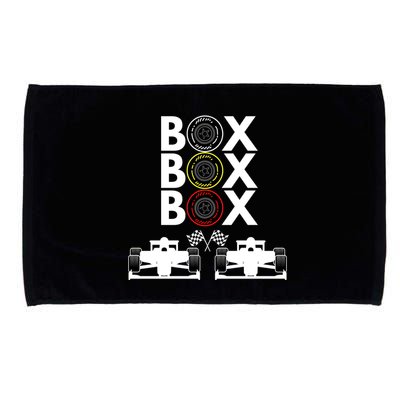 Formula Racing Car Box Box Box Formula Racing Radio Call To PitBox Car Race Microfiber Hand Towel