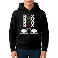 Formula Racing Car Box Box Box Formula Racing Radio Call To PitBox Car Race Kids Hoodie