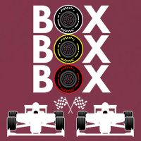 Formula Racing Car Box Box Box Formula Racing Radio Call To PitBox Car Race 16oz Travel Tumbler