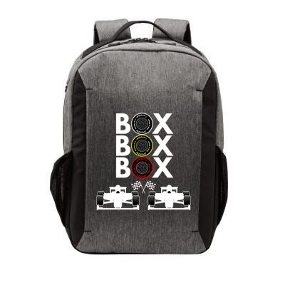 Formula Racing Car Box Box Box Formula Racing Radio Call To PitBox Car Race Vector Backpack