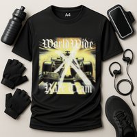 Formula Race Car Single Seat Fast Circuit Bahrain 1 Champion Performance Shirt