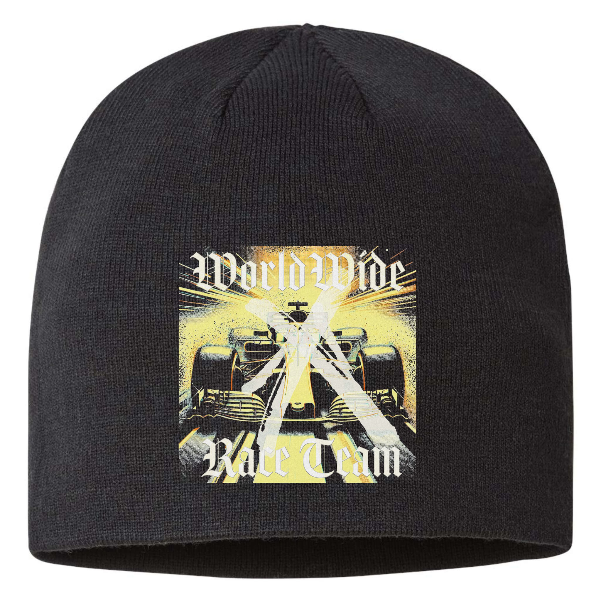 Formula Race Car Single Seat Fast Circuit Bahrain 1 Champion Sustainable Beanie