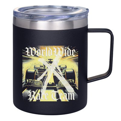 Formula Race Car Single Seat Fast Circuit Bahrain 1 Champion 12oz Stainless Steel Coffee Mug