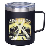 Formula Race Car Single Seat Fast Circuit Bahrain 1 Champion 12oz Stainless Steel Coffee Mug